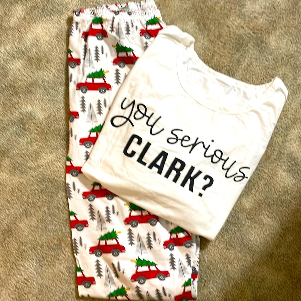 Are you serious Clark Holiday PJ’s